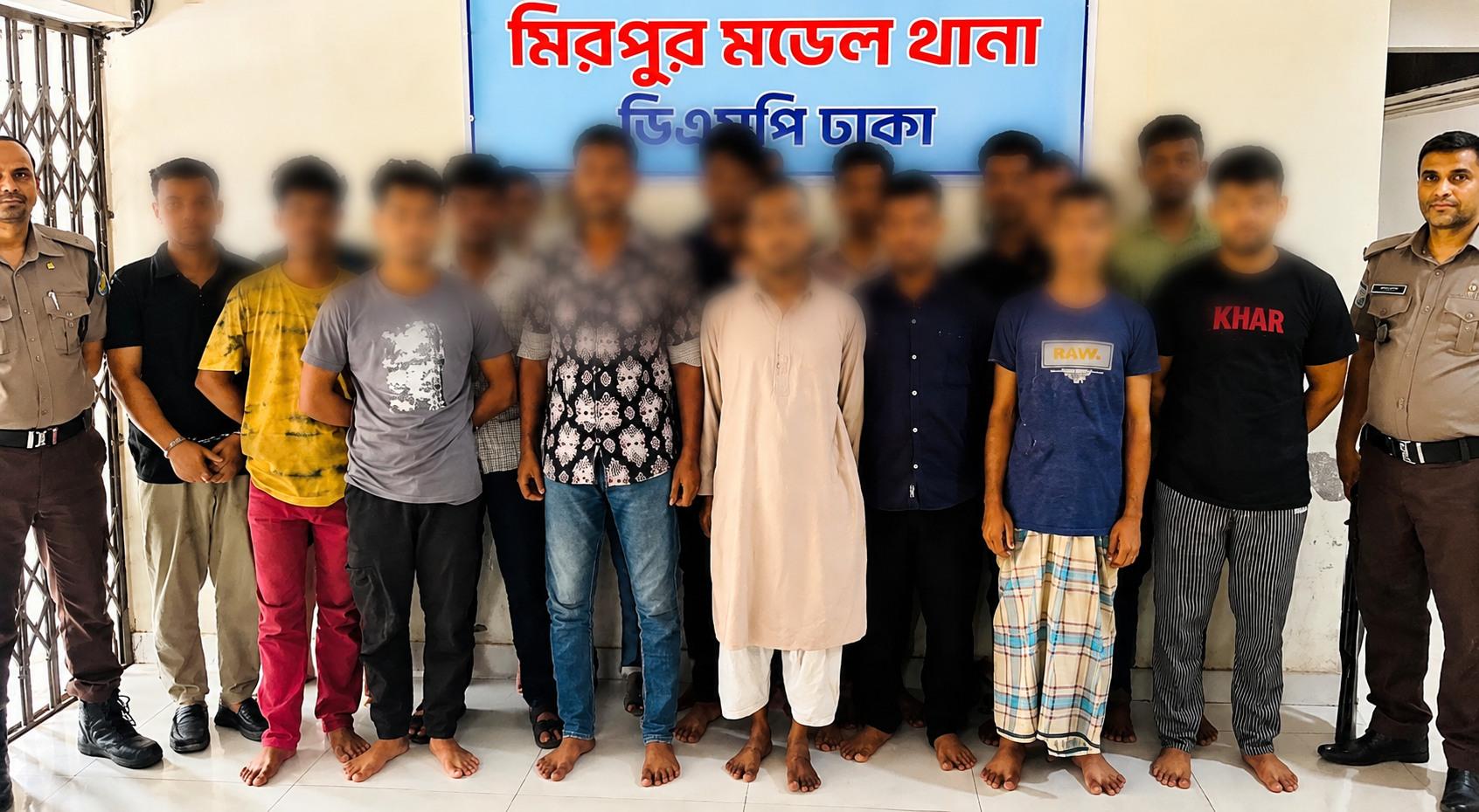 মিরপুরে বিভিন্ন অপরাধ