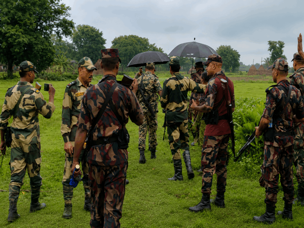 রামরামপুর সীমান্তে পুশইন চেষ্টা