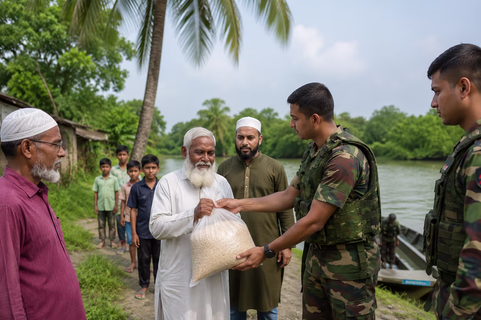 চট্টগ্রামে বন্যা পরিস্থিতি সেনা মোতায়েন