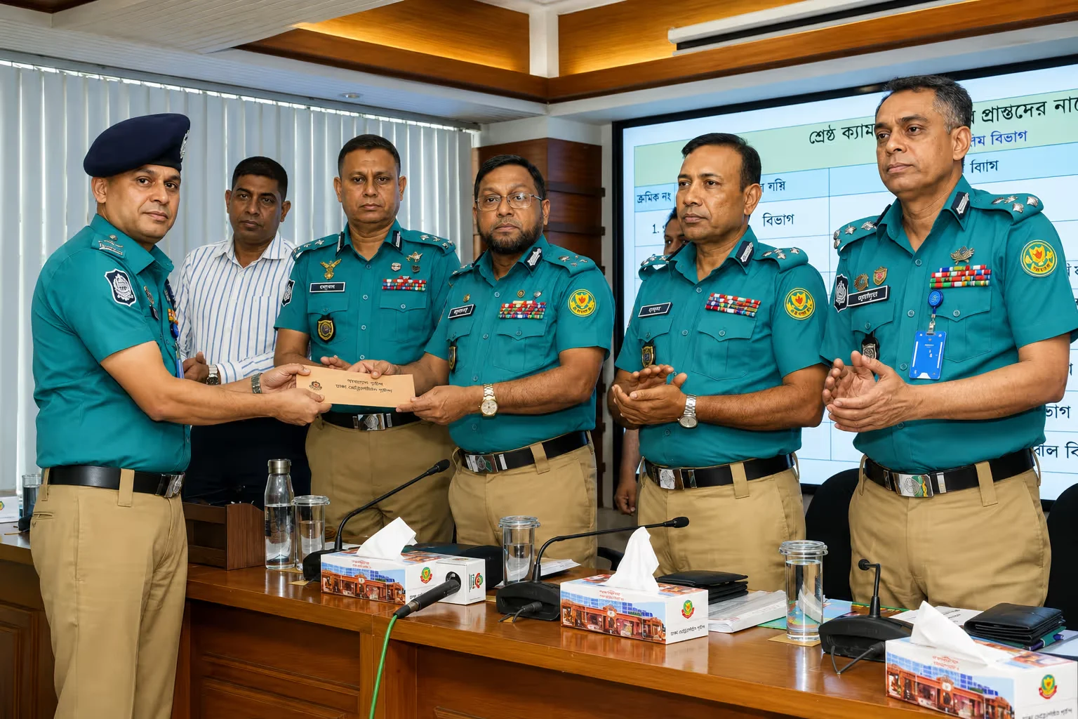 প্রফেশনাল অফিসারদের মূল্যায়ন