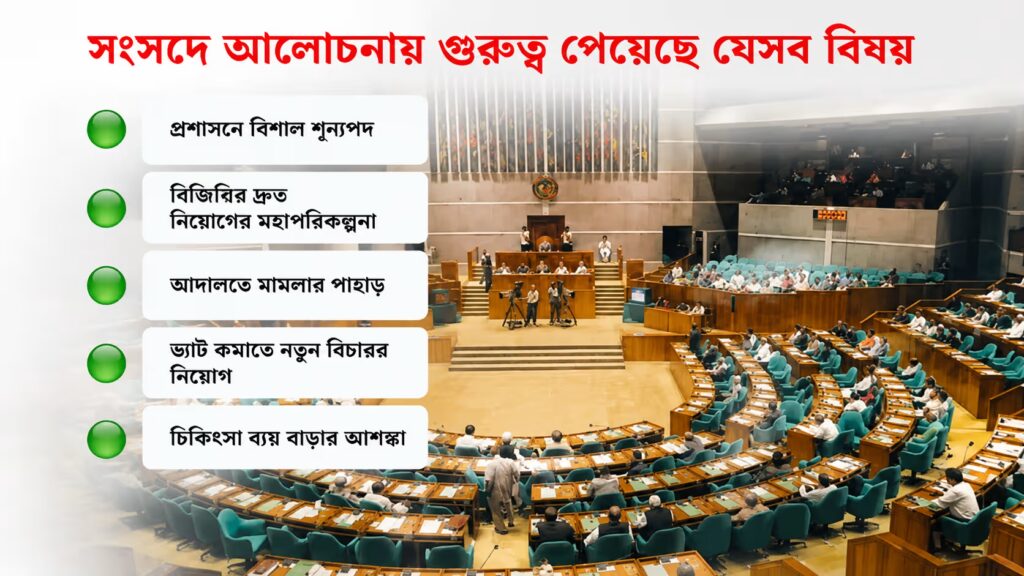 সংসদে শূন্যপদ ও বিচার জট