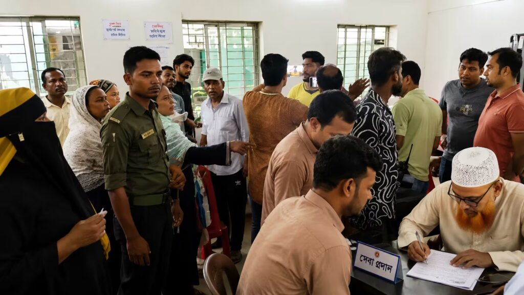 সোনারগাঁয়ে পুলিশের উপর হামলা