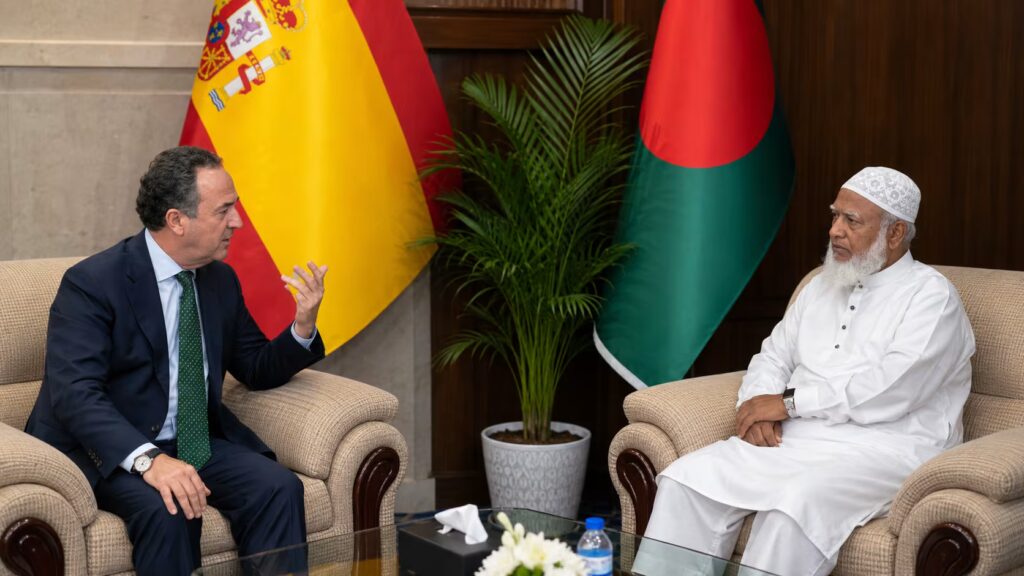 বিরোধীদলীয় নেতা ও স্পেন রাষ্ট্রদূত