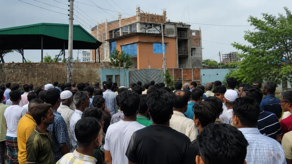 উত্তরখানে সংঘর্ষে ডিএনসিসি প্রশাসক ও এমপির ওপর হামলার অভিযোগ