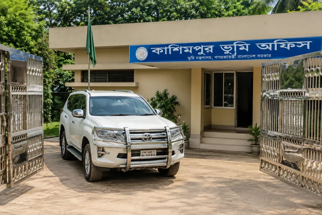 কাশিমপুর ভূমি অফিসের চার কর্মী সাময়িক বরখাস্ত